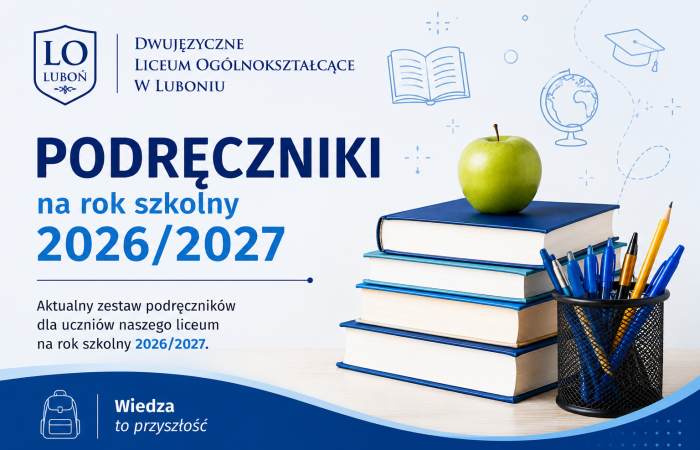 Podręczniki na rok szkolny 2026/2027